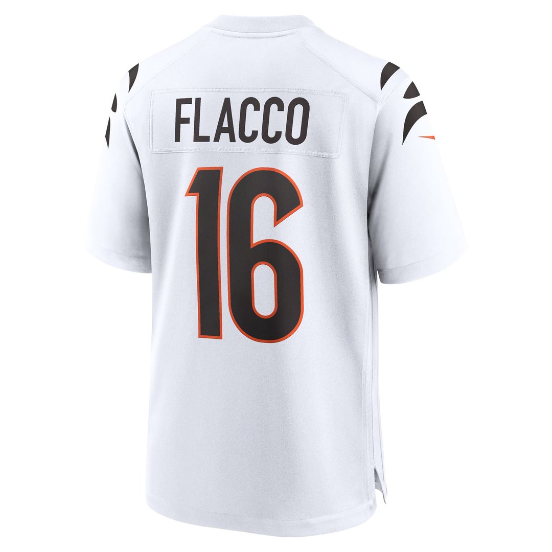 Joe Flacco Cincinnati Bengals Nike Orange Alternate Game Jersey
