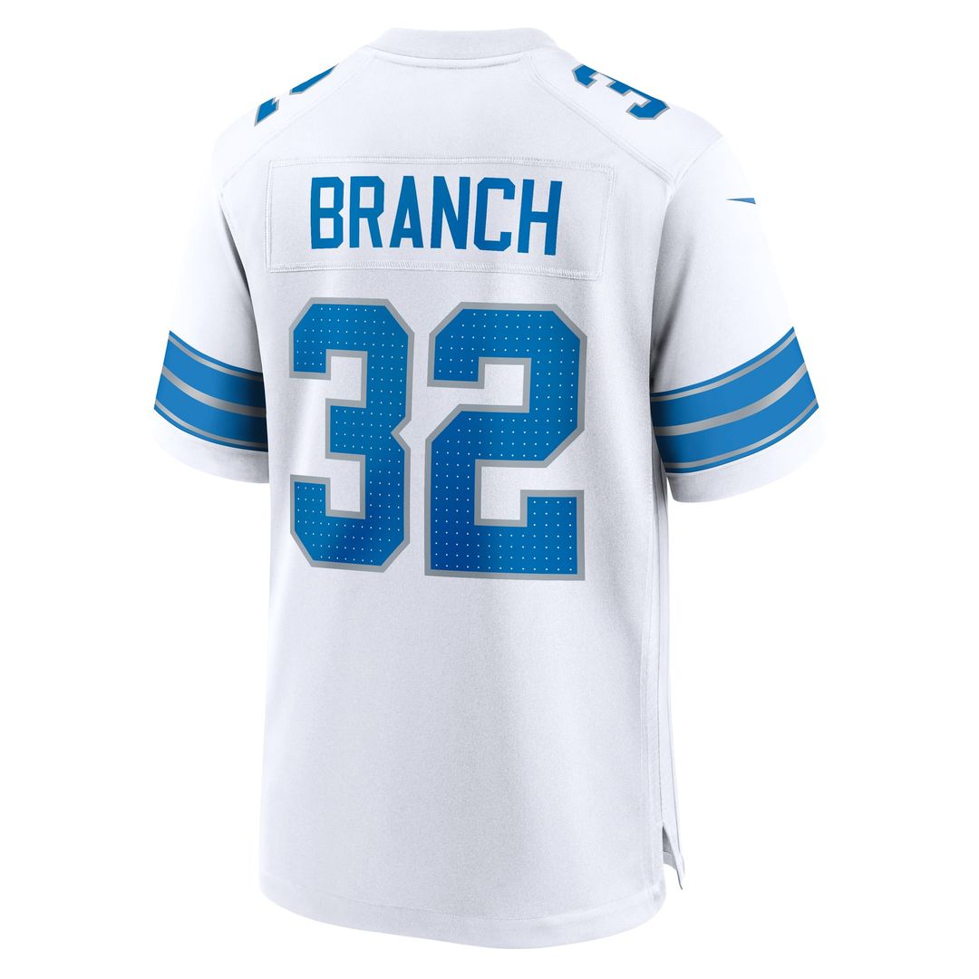 Brian Branch Detroit Lions Nike Black Alternate Game Jersey