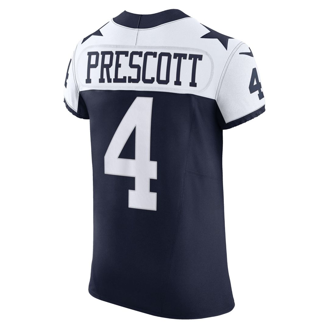 Dak Prescott Dallas Cowboys Nike Navy Alternate Vapor F.U.S.E. Elite Jersey