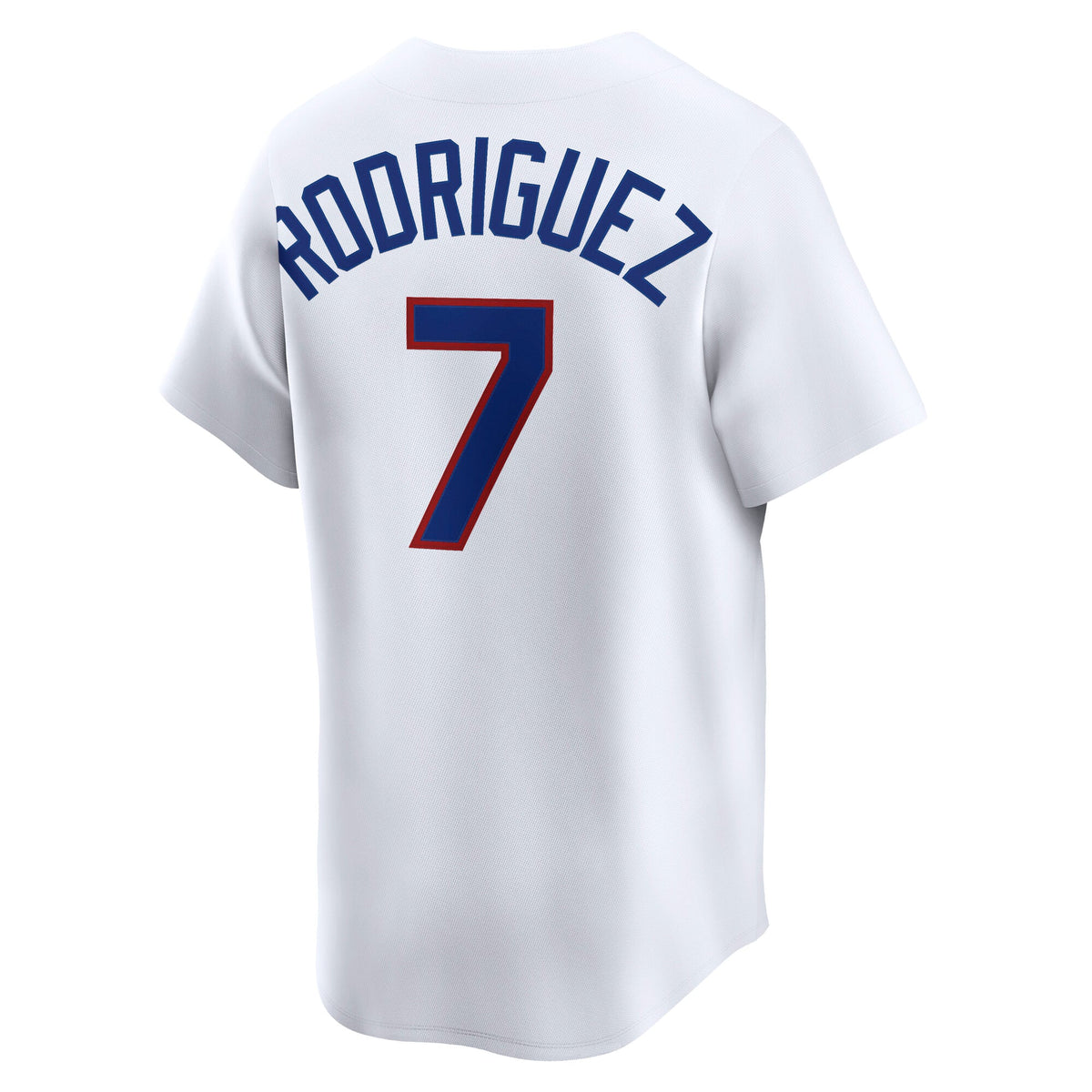 Texas Rangers Ivan Rodriguez Nike White Throwback Cooperstown Collection Limited Jersey