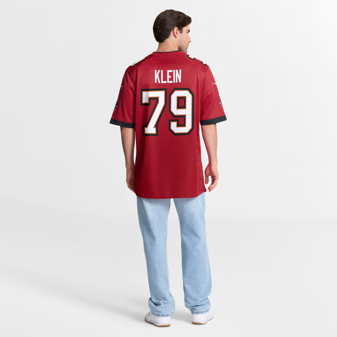 Elijah Klein Tampa Bay Buccaneers Nike Red Game Jersey