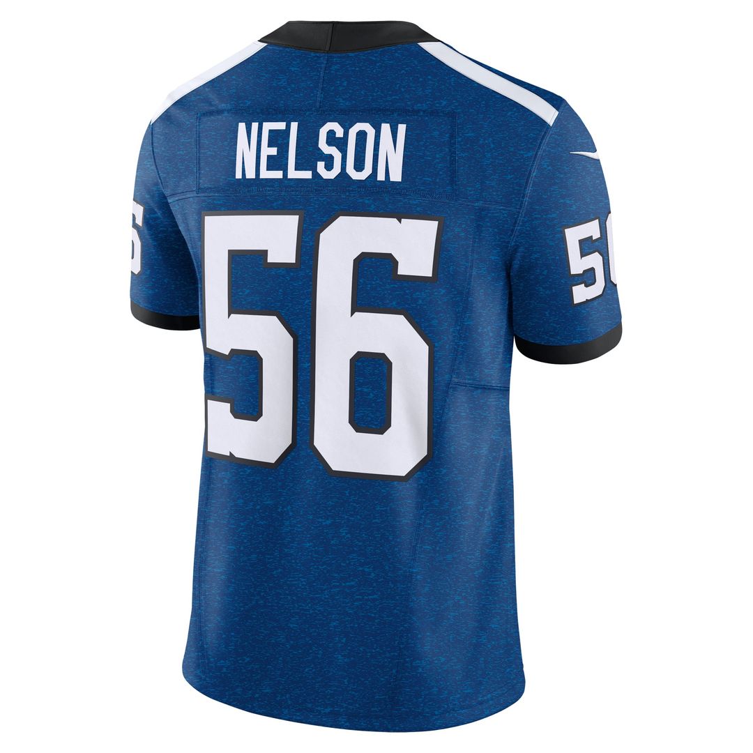 Quenton Nelson Indianapolis Colts Nike Blue Vapor F.U.S.E. Limited Jersey