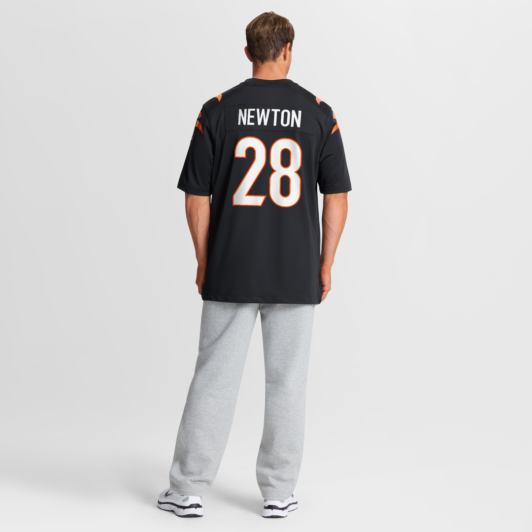 Josh Newton Cincinnati Bengals Nike Black Game Jersey