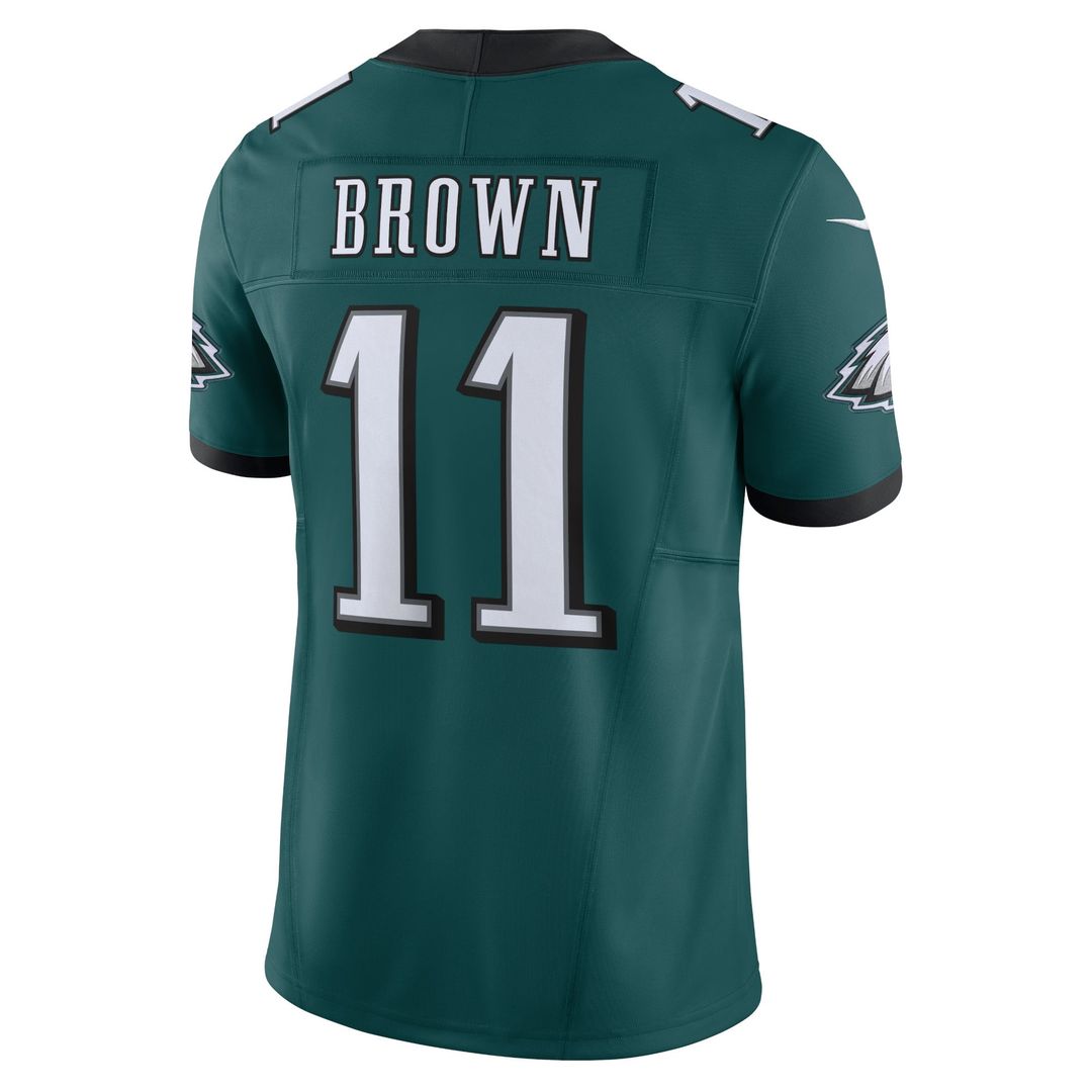 A.J. Brown Philadelphia Eagles Nike Green Vapor F.U.S.E. Limited Jersey