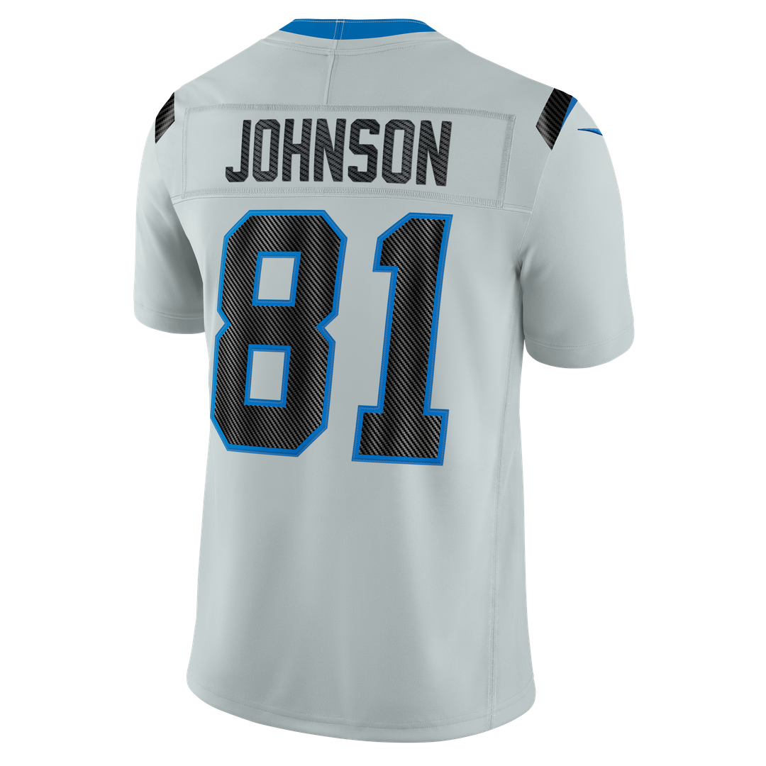 Calvin Johnson Detroit Lions Nike Silver 2026 Rivalries Collection Stitched Limited Jersey