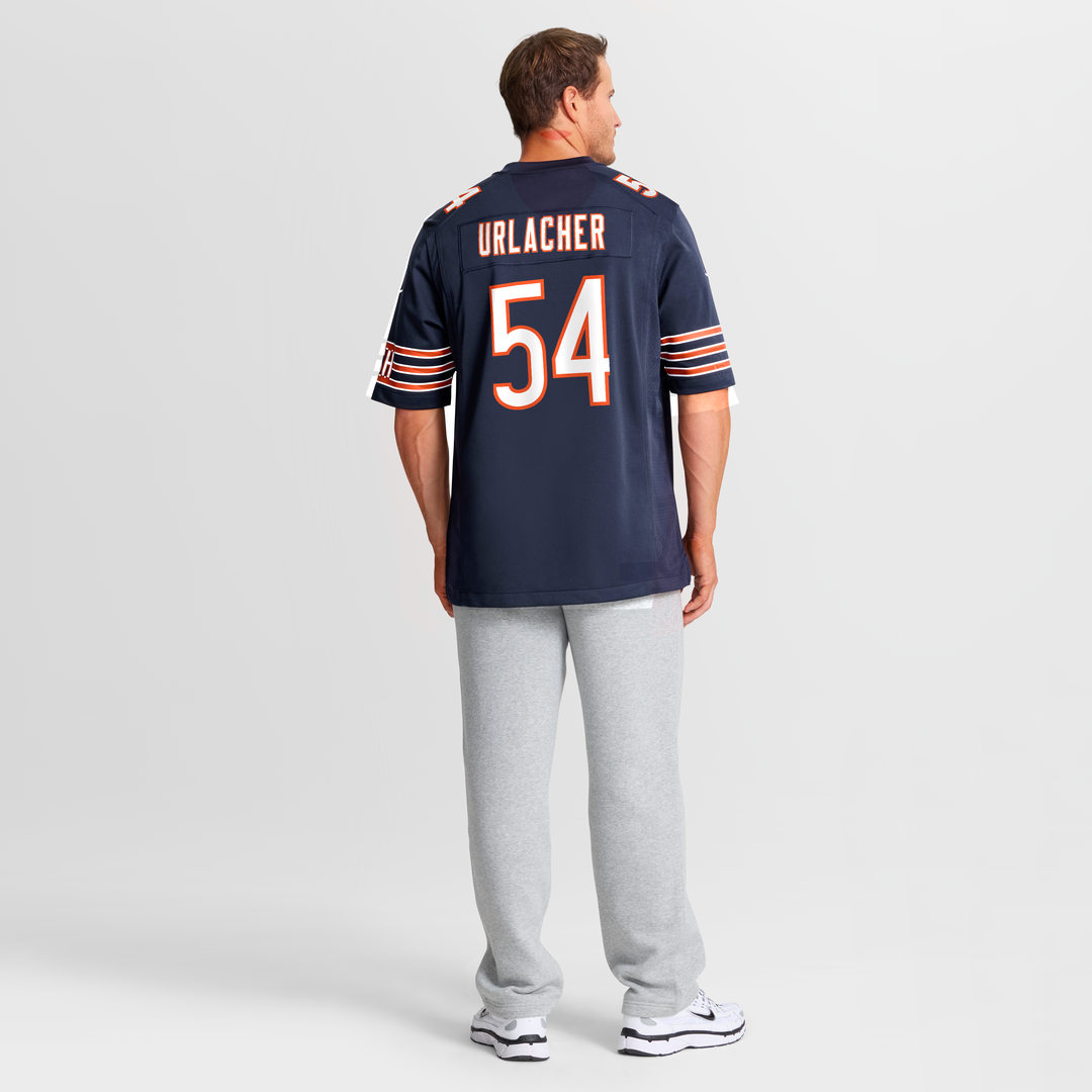 Brian Urlacher Chicago Bears Nike White Retired Player Game Jersey