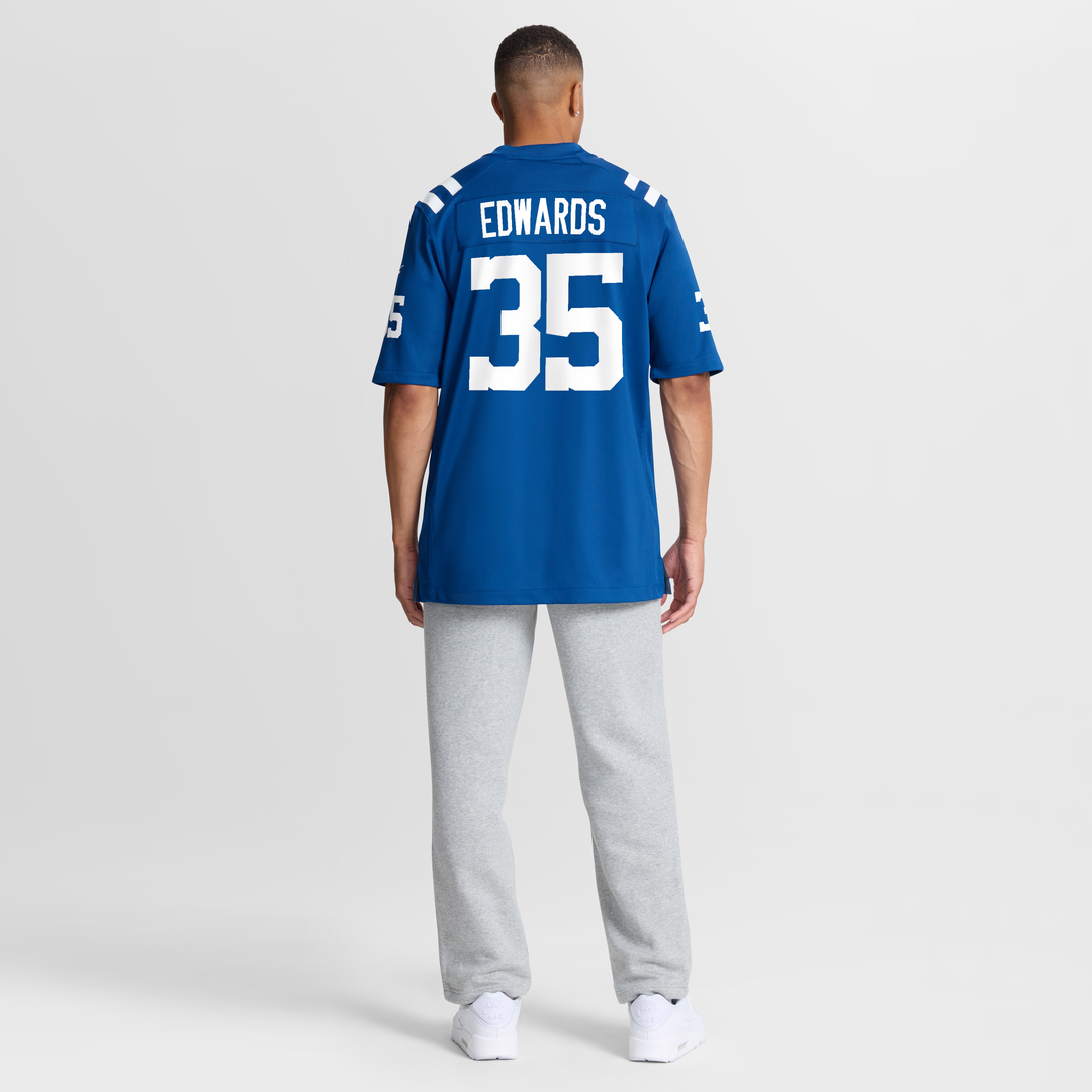 Johnathan Edwards Indianapolis Colts Nike Royal Team Game Jersey