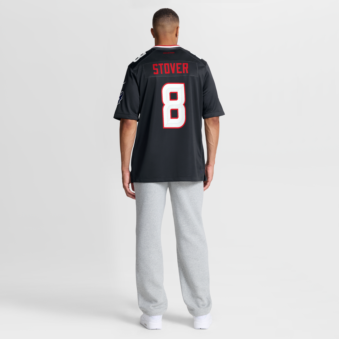 Cade Stover Houston Texans Nike Navy Team Game Jersey