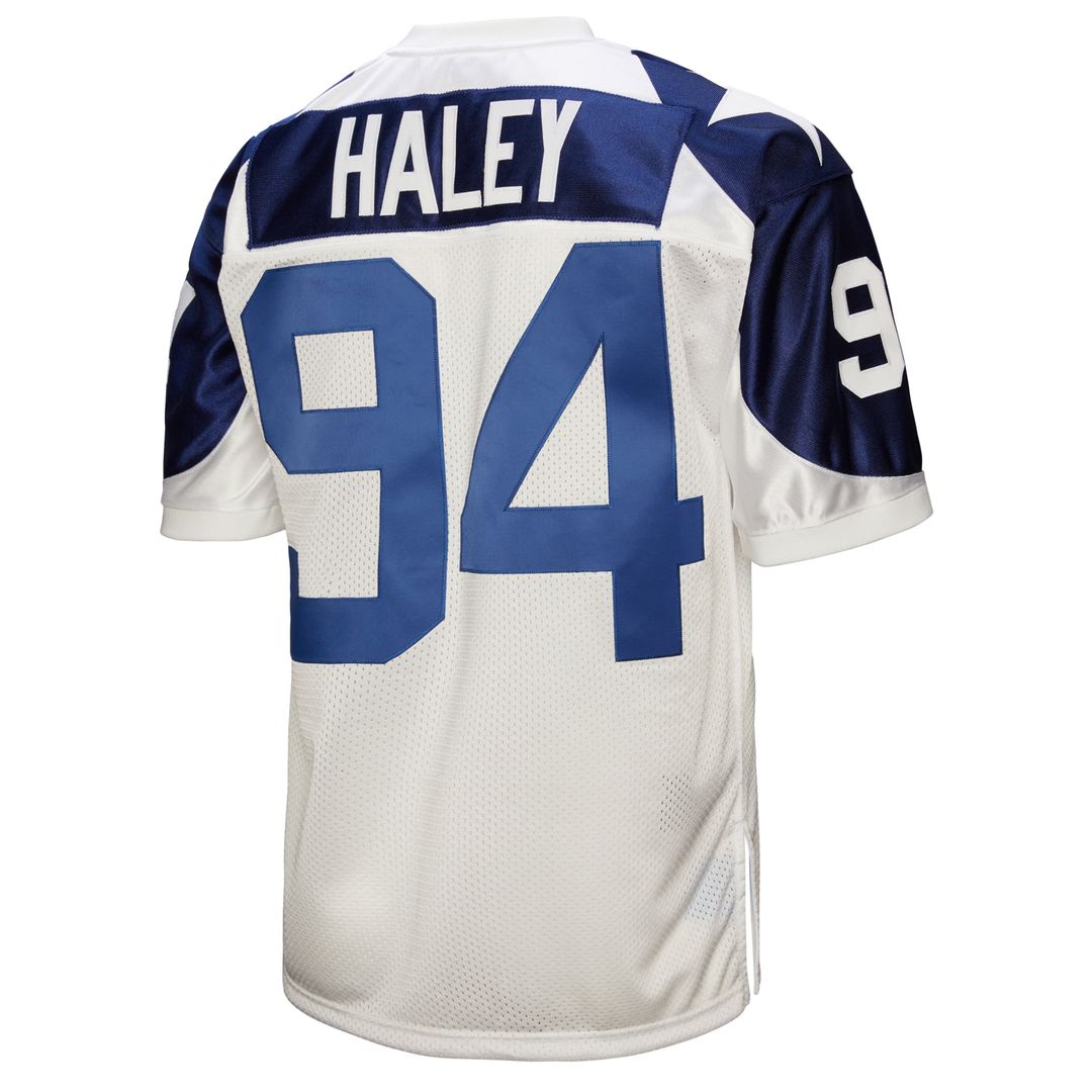 Charles Haley Dallas Cowboys 1994 Mitchell & Ness White Authentic Throwback Retired Player Jersey