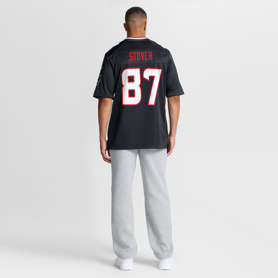Cade Stover Houston Texans Nike Navy Game Jersey
