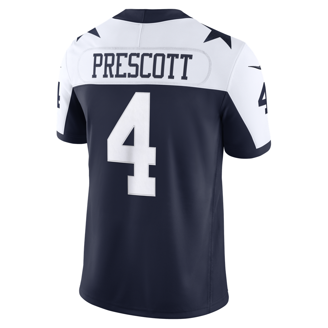 Dak Prescott Dallas Cowboys Nike White Vapor F.U.S.E. Stitched Limited Jersey