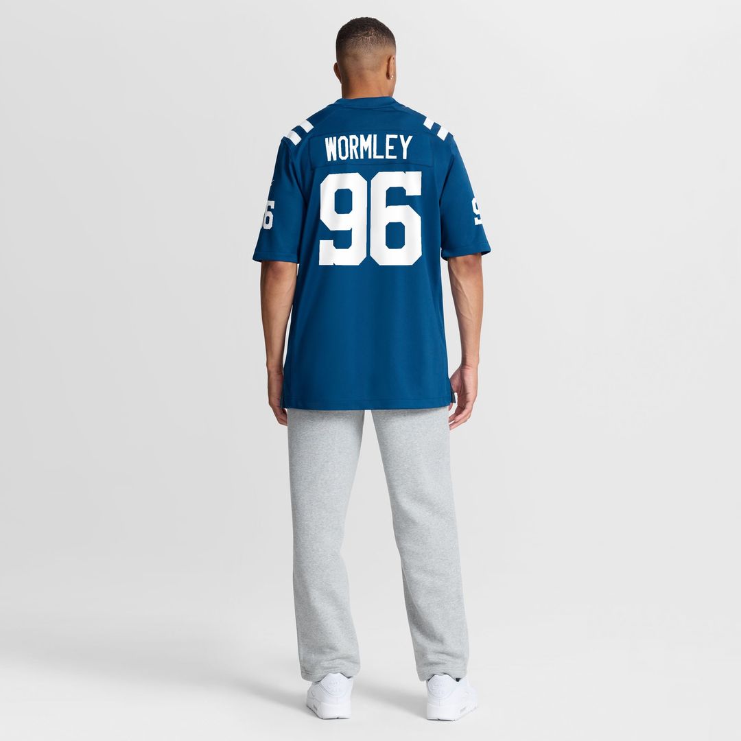 Chris Wormley Indianapolis Colts Nike Royal Team Game Jersey