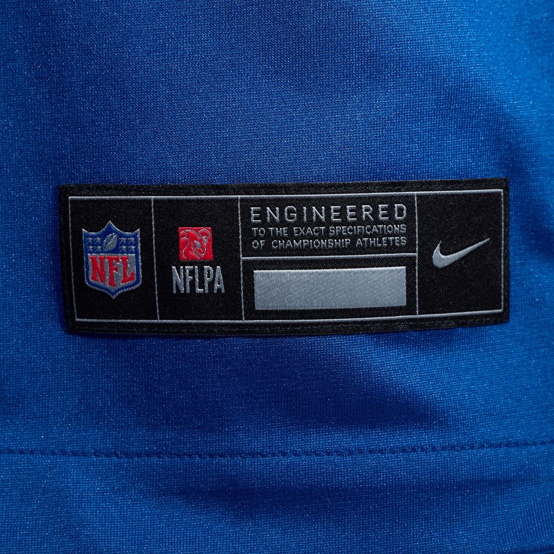 Tyler Warren Indianapolis Colts Nike Royal Alternate Game Jersey