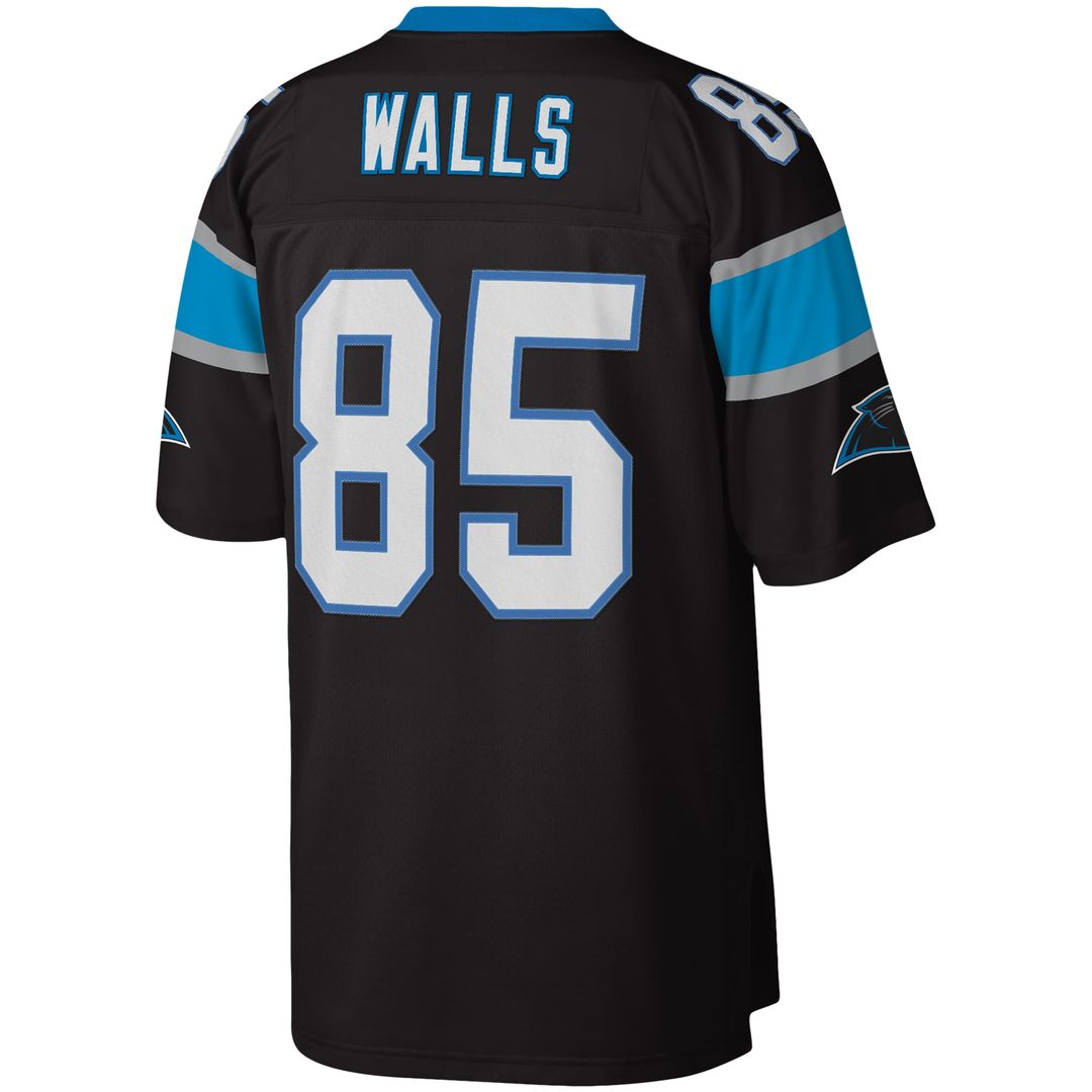 Wesley Walls Carolina Panthers Mitchell & Ness Black Legacy Replica Jersey