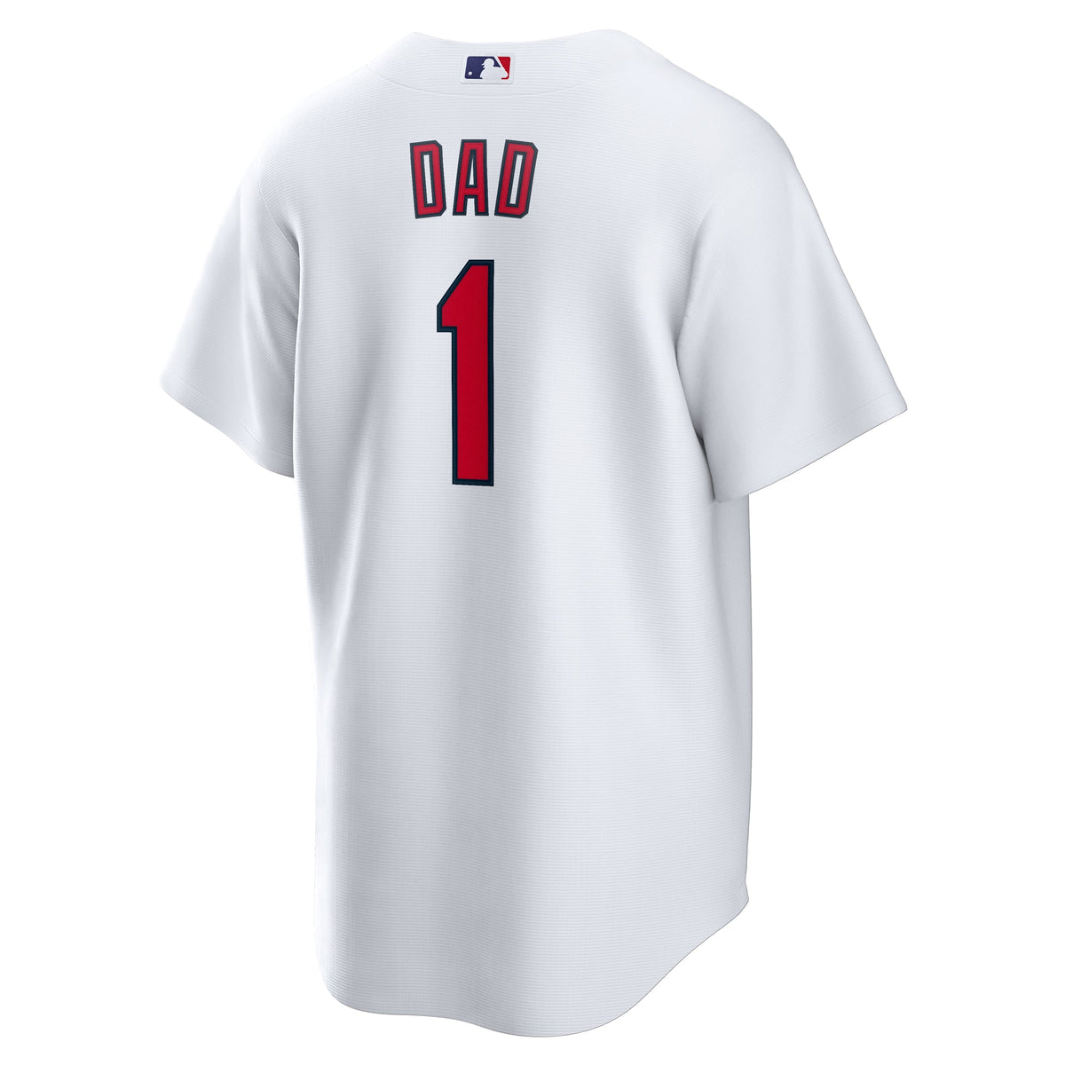St. Louis Cardinals Nike White #1 Dad Home Replica Jersey