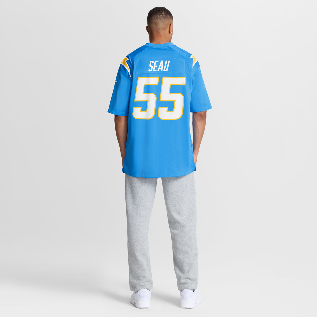 Junior Seau Los Angeles Chargers Nike Powder Blue Game Retired Player Jersey