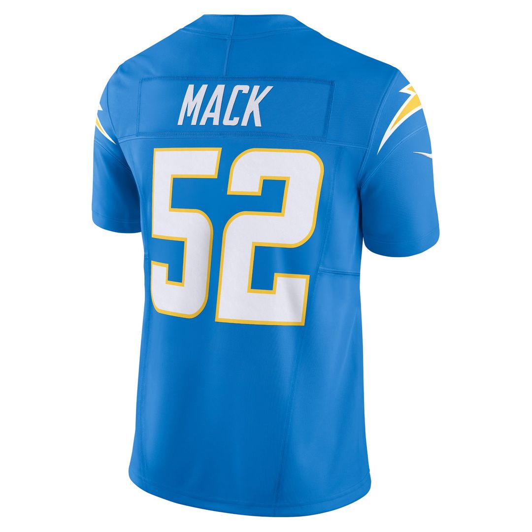 Khalil Mack Los Angeles Chargers Nike Powder Blue Vapor F.U.S.E. Limited Jersey