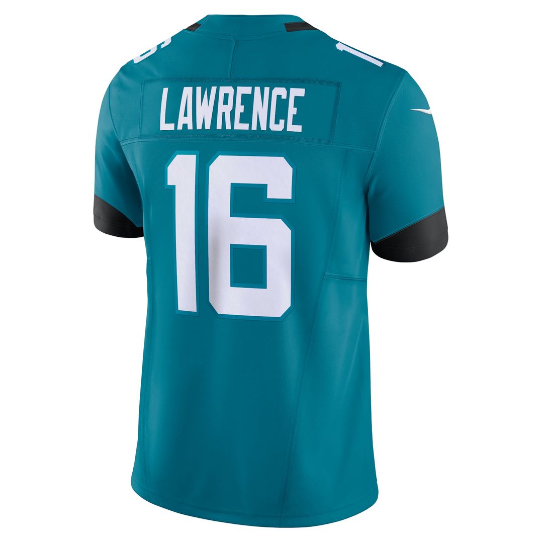 Trevor Lawrence Jacksonville Jaguars Nike Teal Vapor F.U.S.E. Limited Jersey