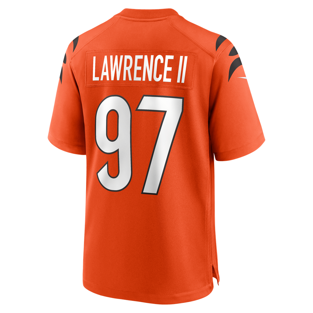 Dexter Lawrence II Cincinnati Bengals Nike Black Game Jersey