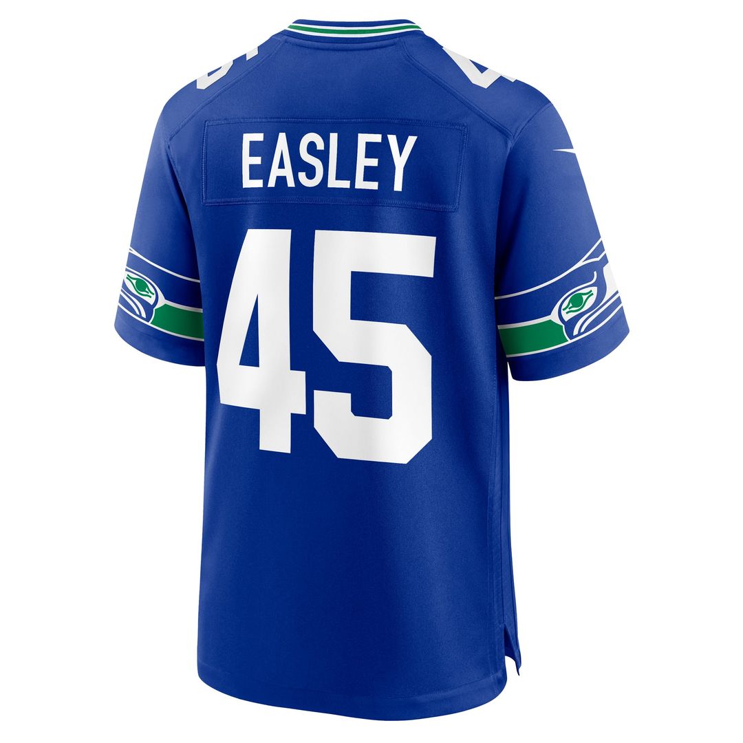 Kenny Easley Seattle Seahawks Nike Royal Retired Player Alternate Game Jersey