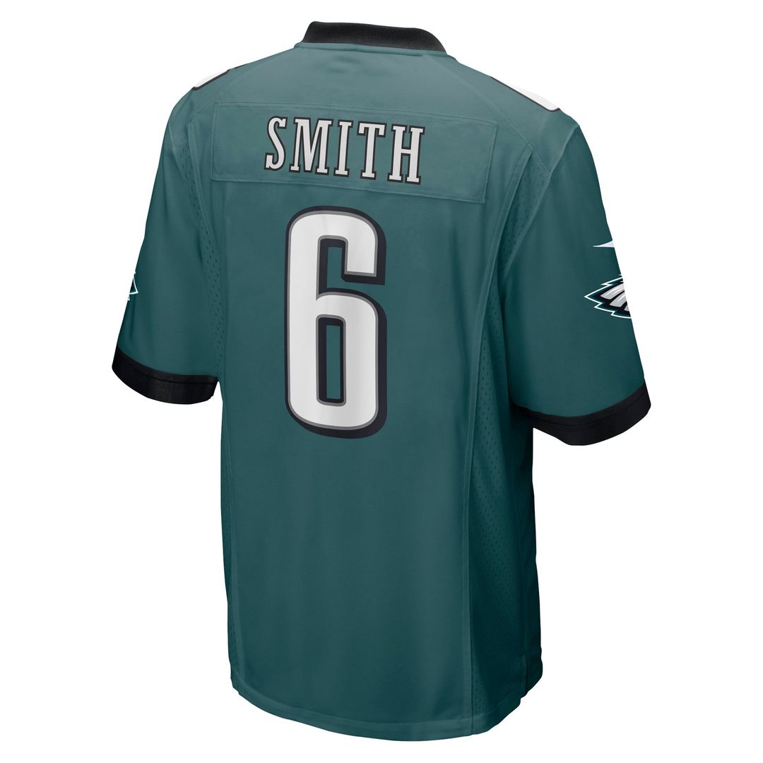 DeVonta Smith Philadelphia Eagles Nike Midnight Green Team Game Jersey