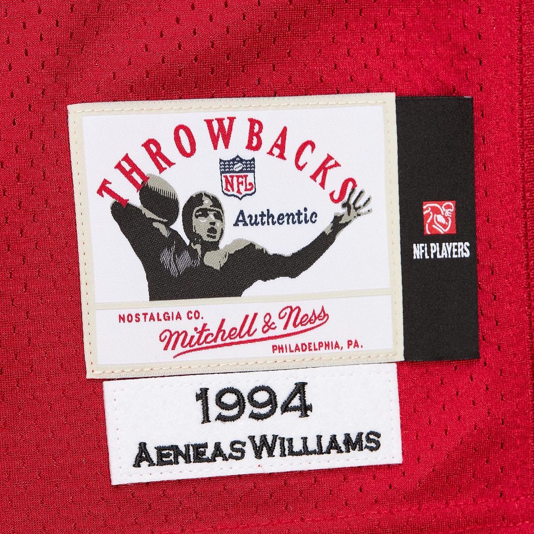 Aeneas Williams Arizona Cardinals 1994 Mitchell & Ness Cardinal Authentic Throwback Retired Player Jersey