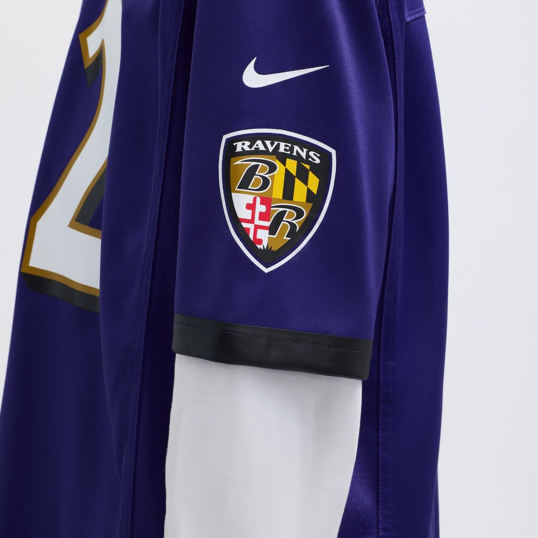 Derrick Henry Baltimore Ravens Nike Purple Game Player Jersey