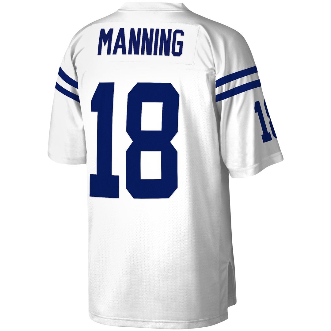 Peyton Manning Indianapolis Colts Mitchell & Ness Royal Legacy Replica Jersey