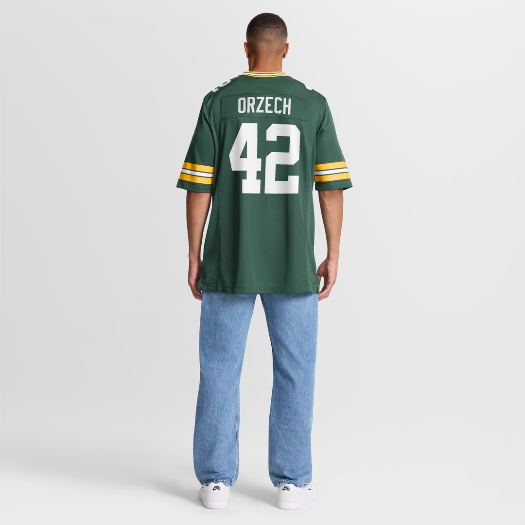 Matt Orzech Green Bay Packers Nike Green Game Jersey