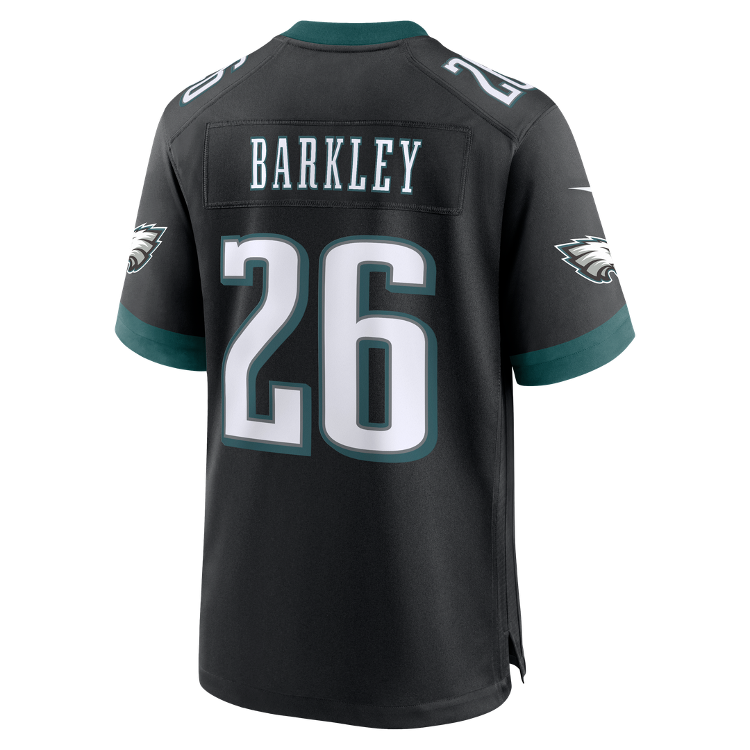 Saquon Barkley Philadelphia Eagles Nike White Game Jersey