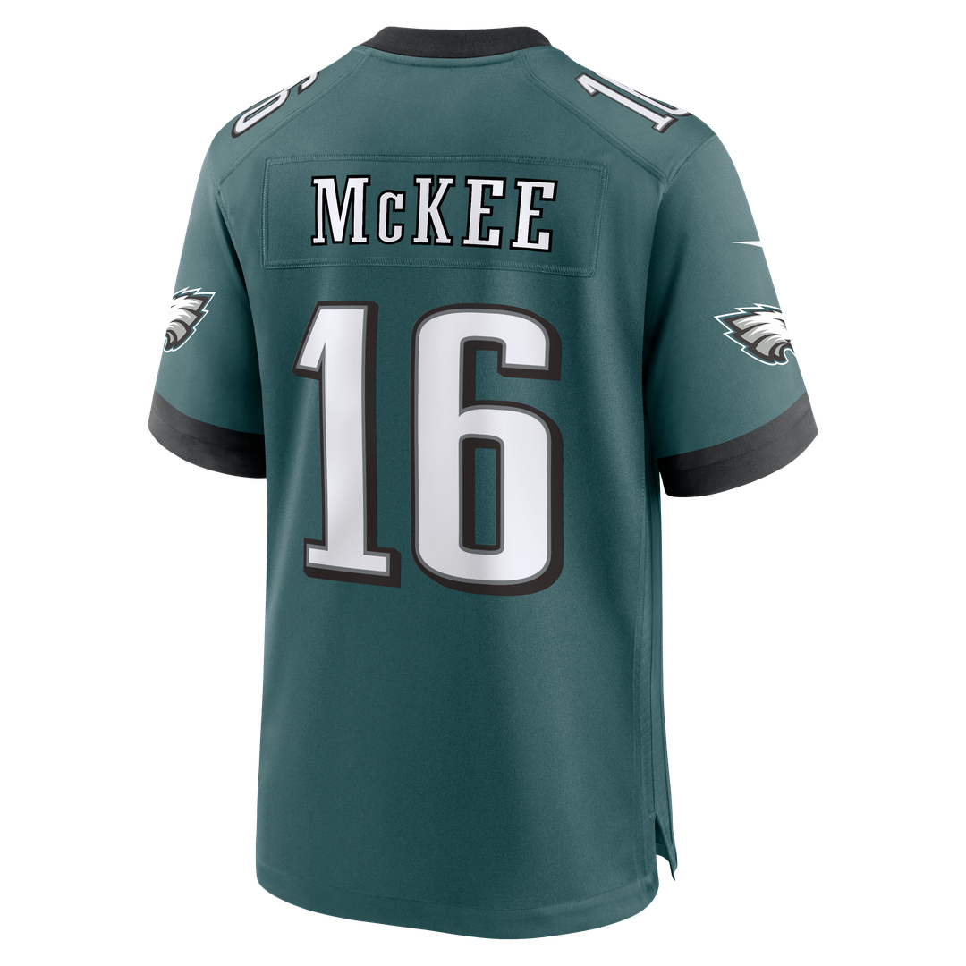 Tanner McKee Philadelphia Eagles Nike Midnight Green Team Game Jersey