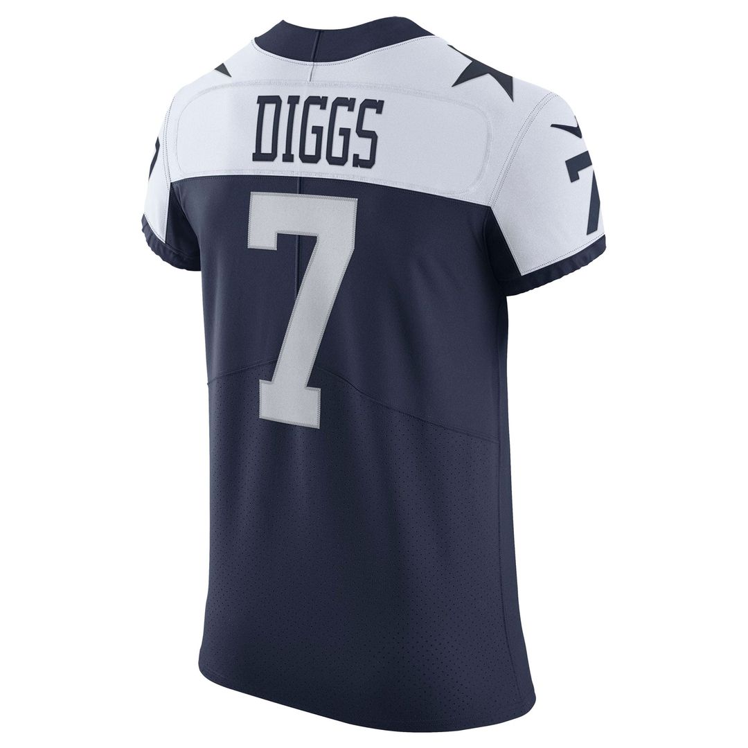 Trevon Diggs Dallas Cowboys Nike White Vapor Elite Jersey