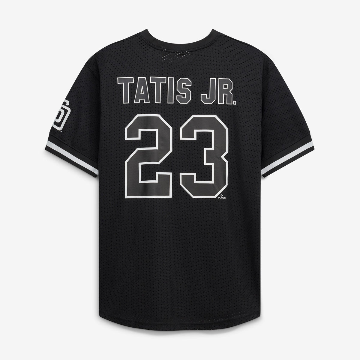 San Diego Padres Fernando Tatis Jr. Fanatics Black/White Big & Tall Heavyweight Mesh Jersey