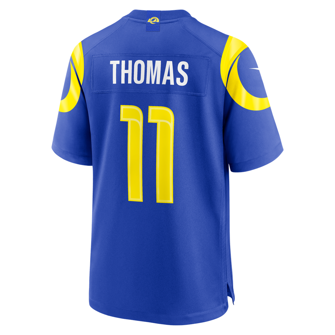Keir Thomas Los Angeles Rams Nike Royal Team Game Jersey