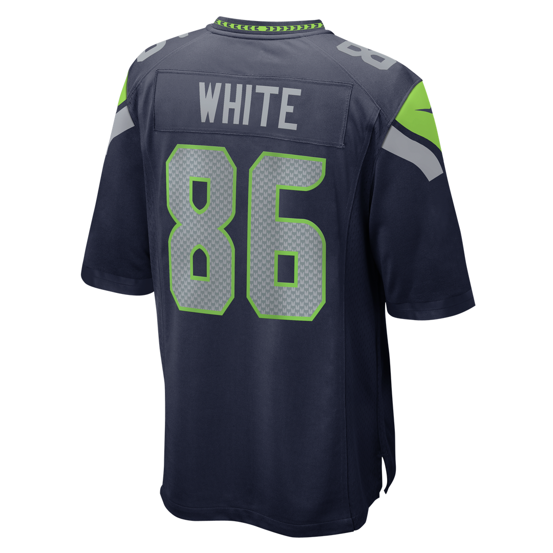Ricky White Seattle Seahawks Nike College Navy Team Game Jersey