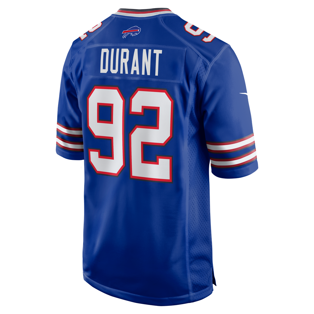 Zane Durant Buffalo Bills Nike Royal Team Game Jersey