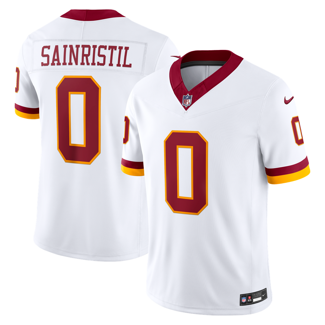 Mike Sainristil Washington Commanders Nike Burgundy Team Vapor F.U.S.E. Stitched Limited Jersey