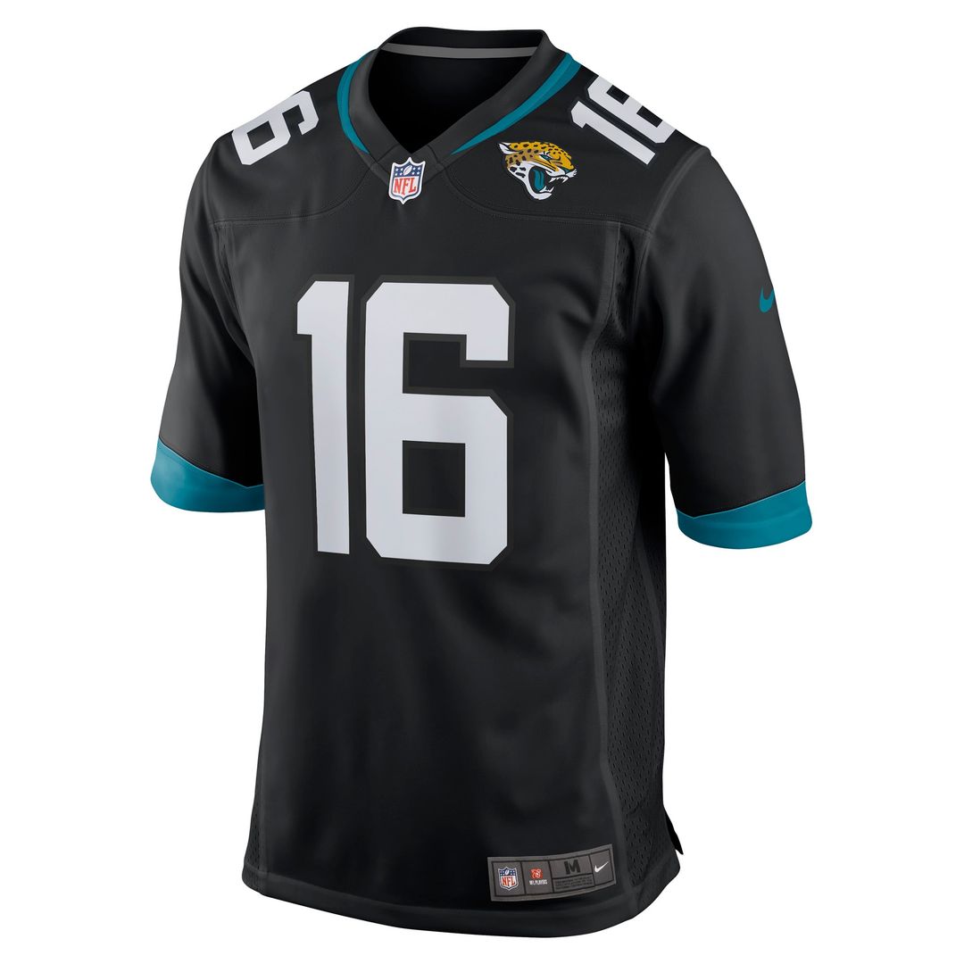 Trevor Lawrence Jacksonville Jaguars Nike Black Alternate Game Jersey
