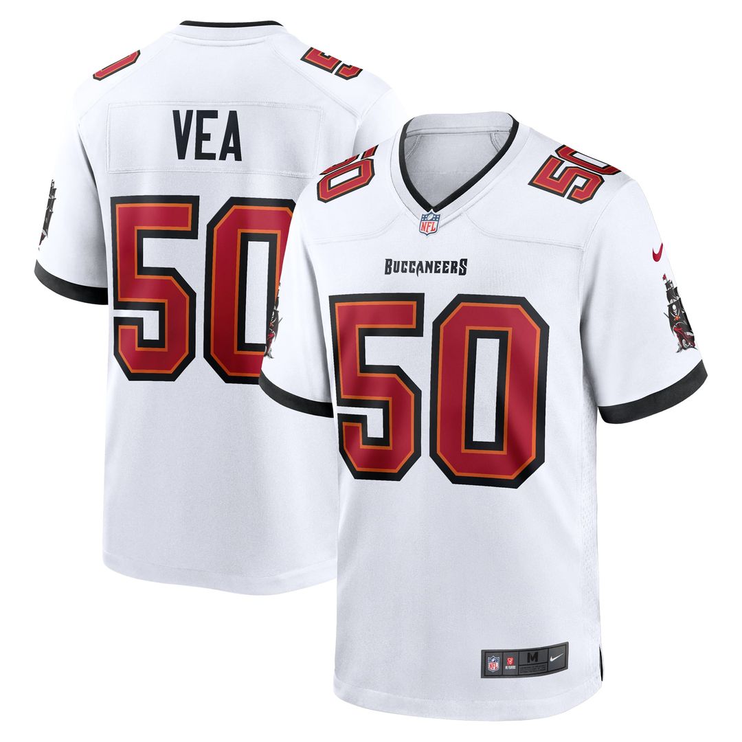 Vita Vea Tampa Bay Buccaneers Nike White White Game Jersey