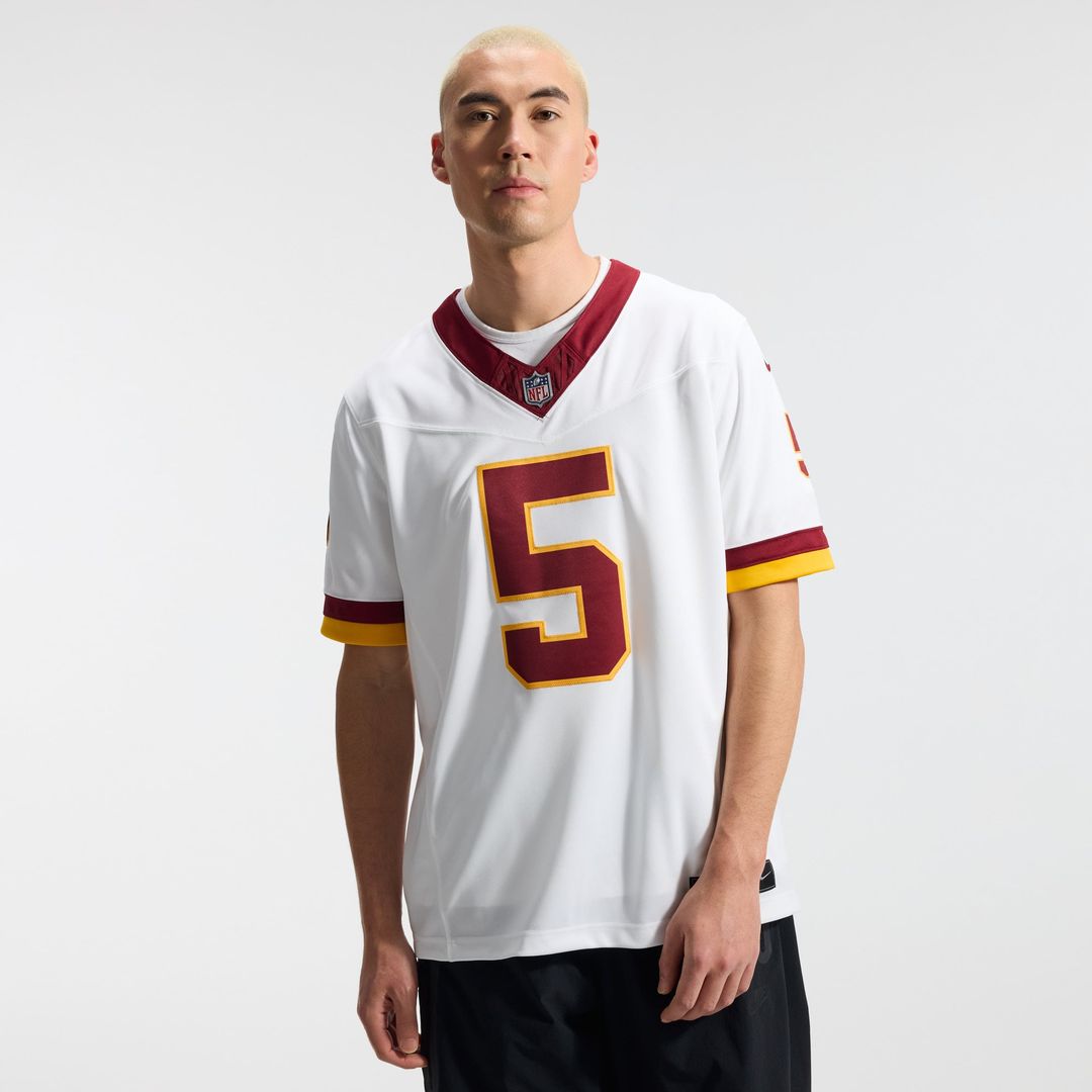 Jayden Daniels Washington Commanders Nike Burgundy Team Vapor F.U.S.E. Stitched Limited Jersey