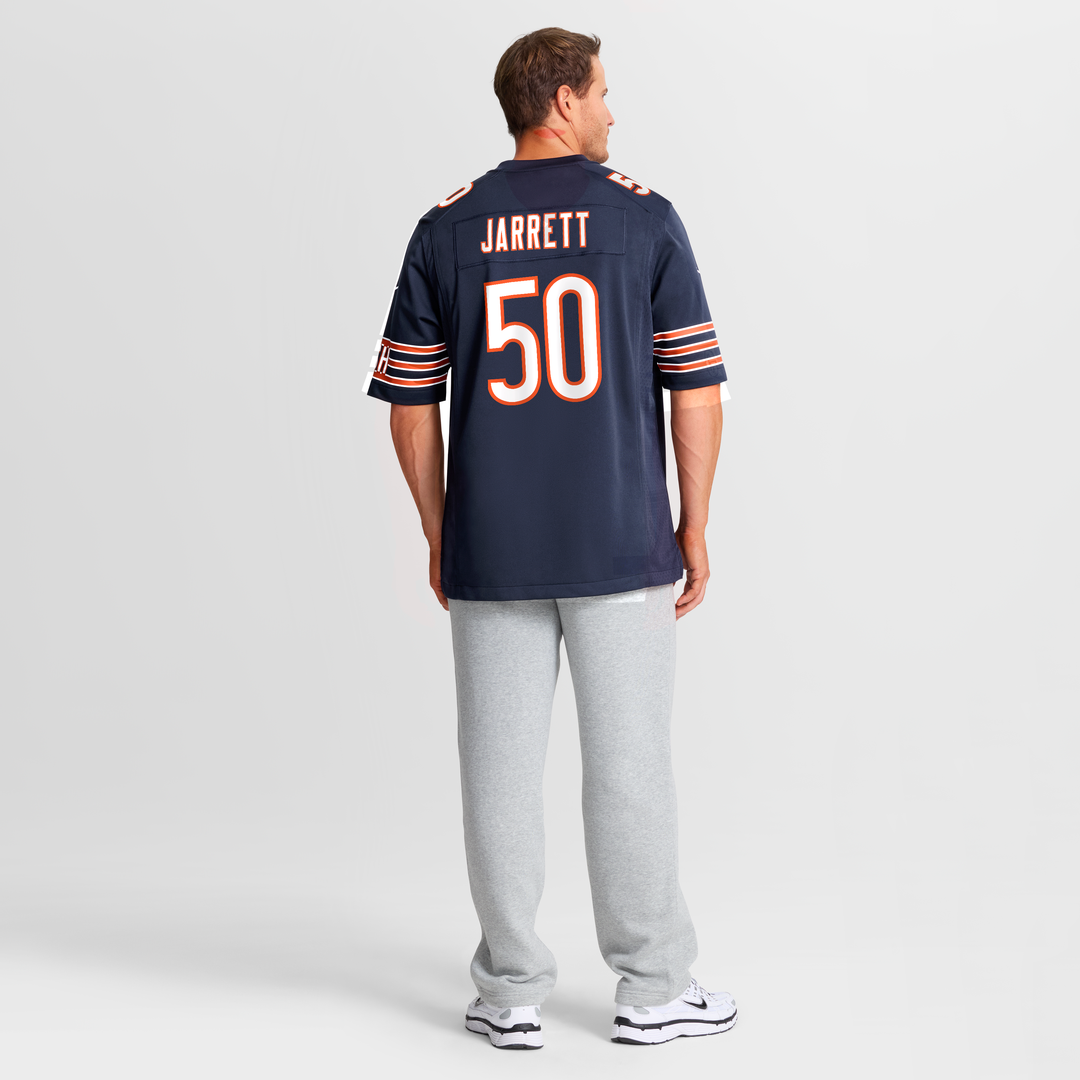 Grady Jarrett Chicago Bears Nike Navy Team Game Jersey