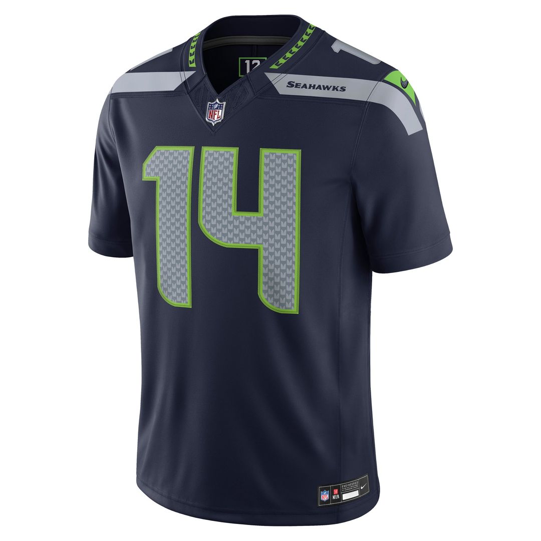Sam Darnold Seattle Seahawks Nike College Navy Team Vapor F.U.S.E. Stitched Limited Jersey