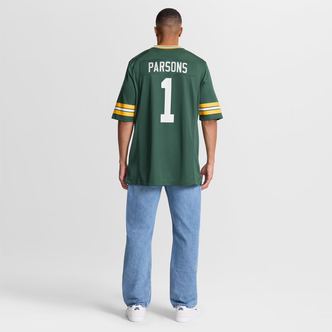 Micah Parsons Green Bay Packers Nike White Game Player Jersey