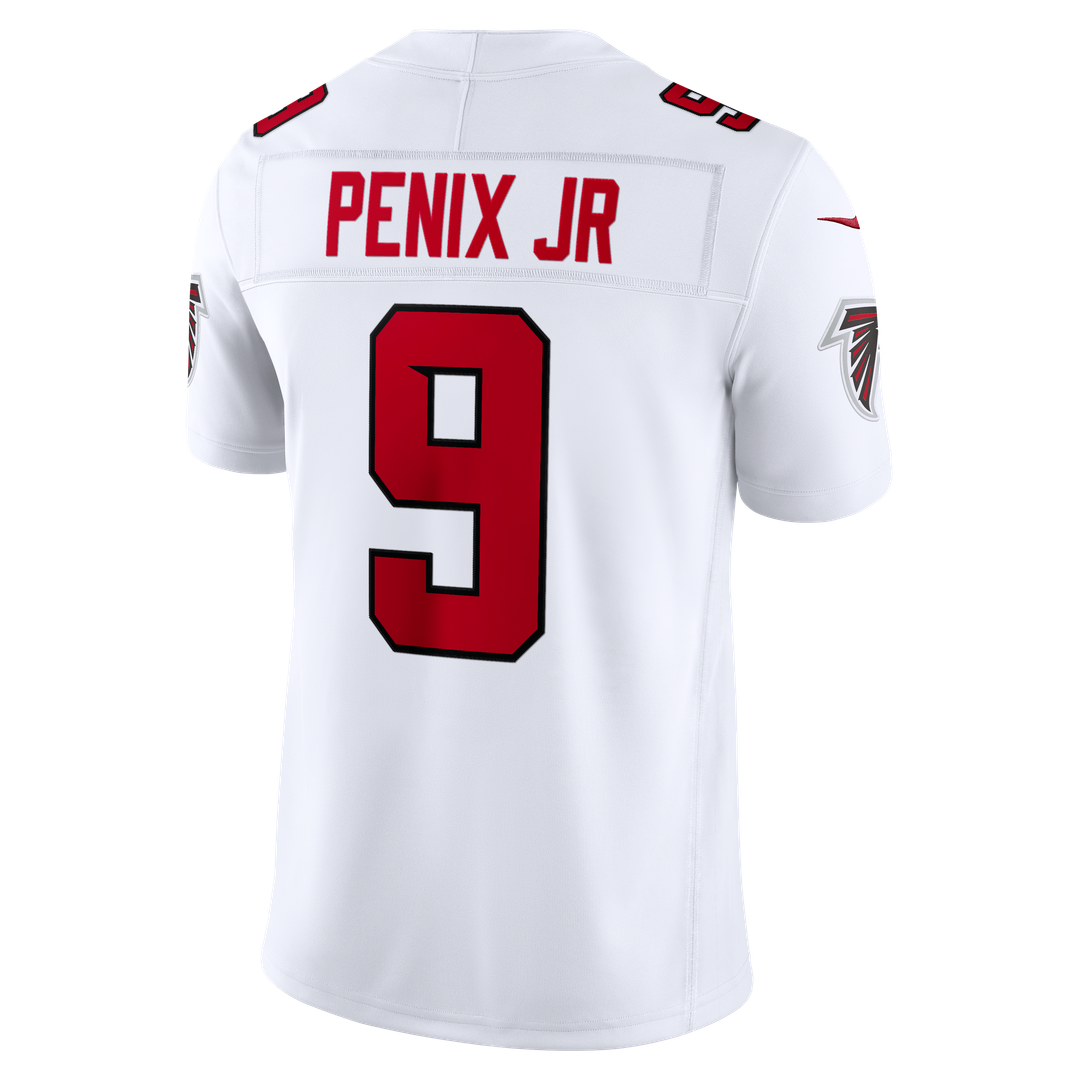 Michael Penix Jr. Atlanta Falcons Nike White Vapor F.U.S.E. Stitched Limited Jersey