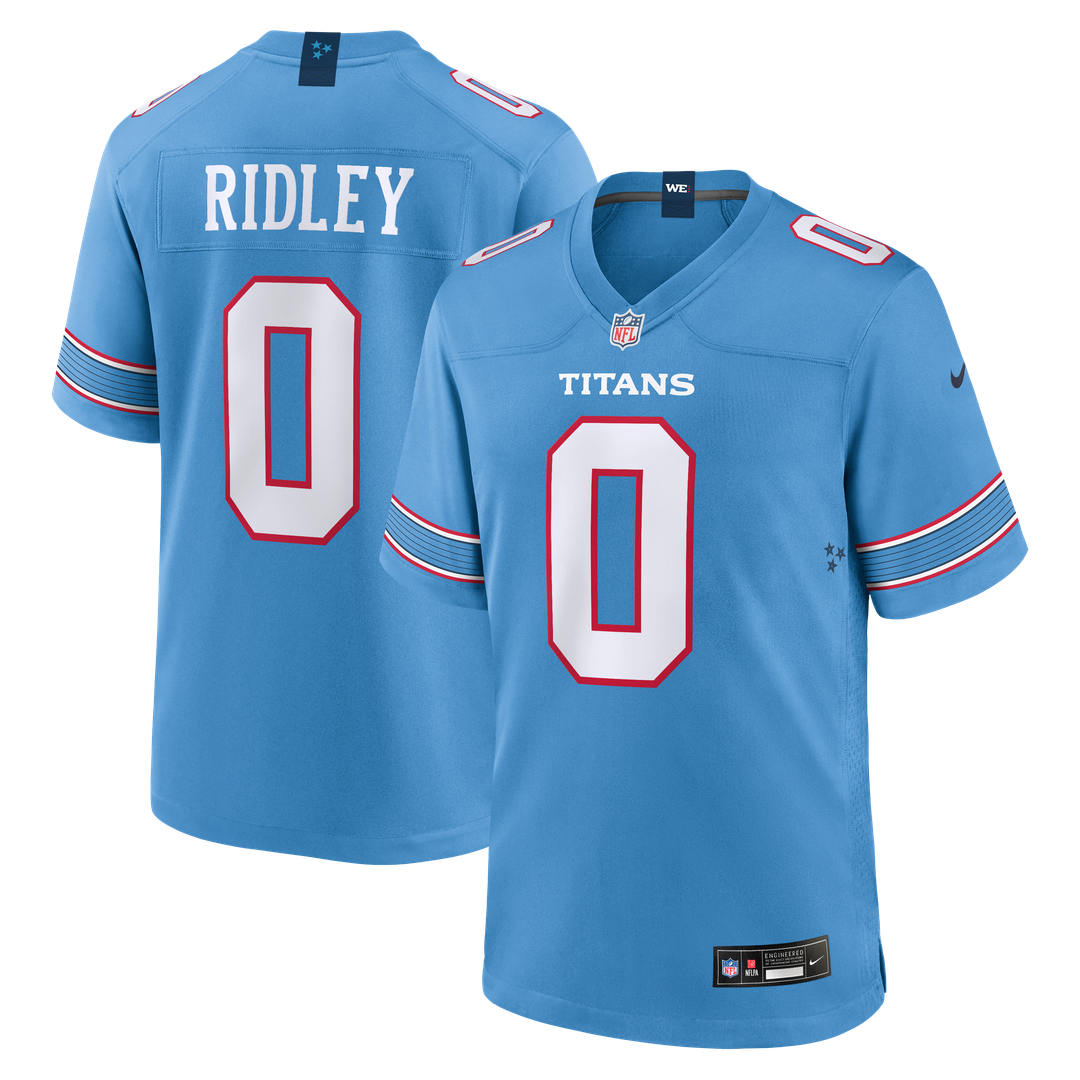 Calvin Ridley Tennessee Titans Nike Light Blue Game Jersey