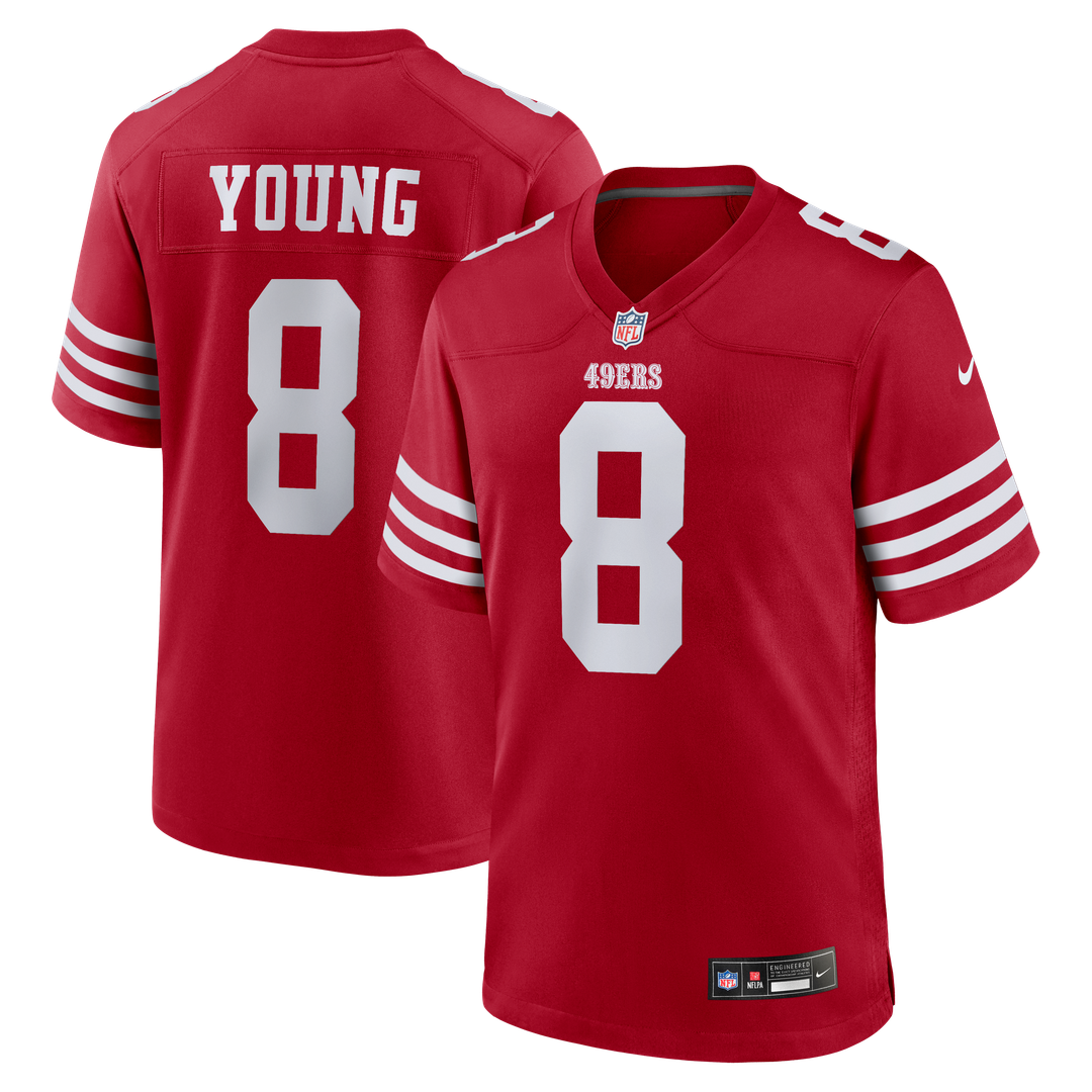 Steve Young San Francisco 49ers Nike White Retired Player Game Jersey
