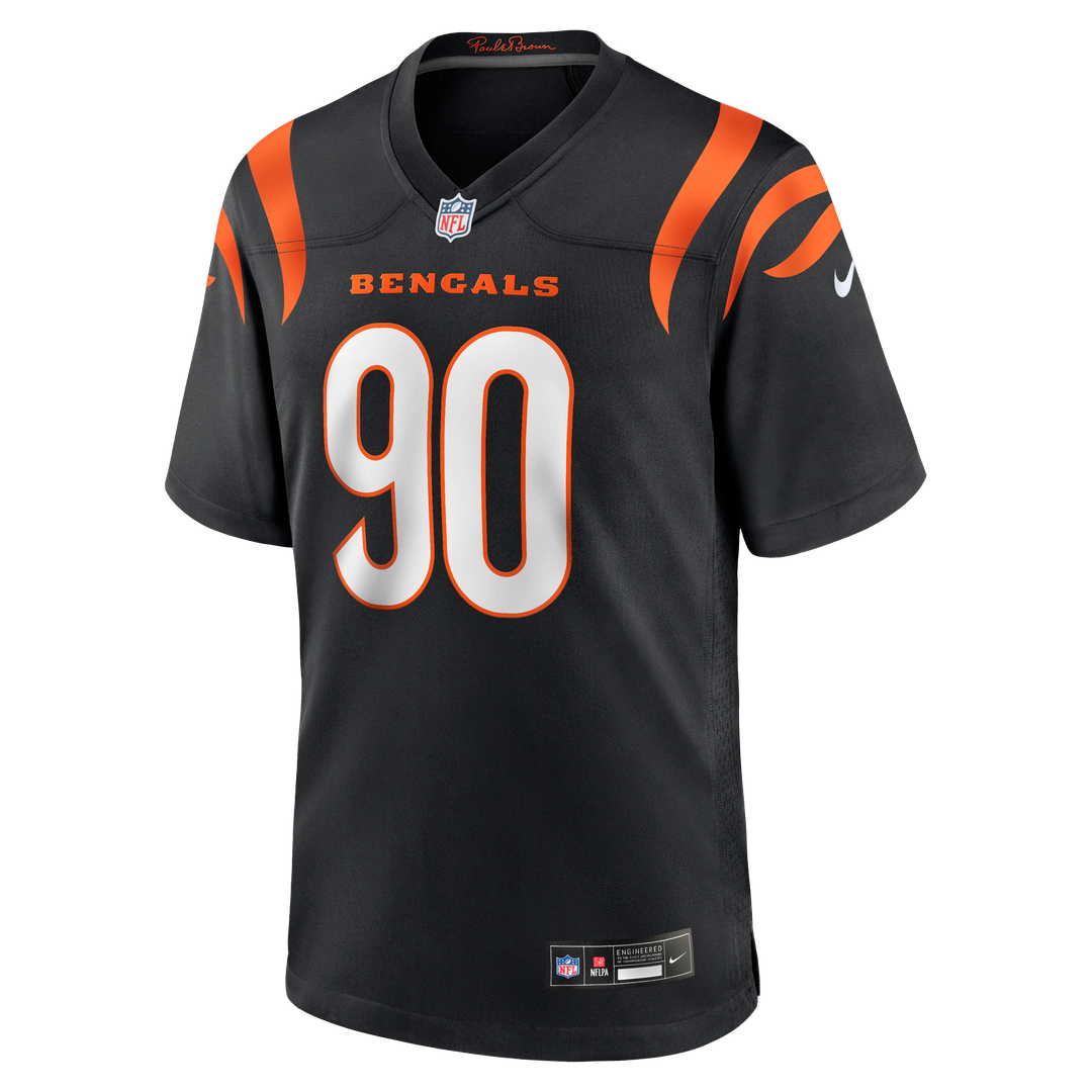 Owen Carney Cincinnati Bengals Nike Black Home Game Player Jersey