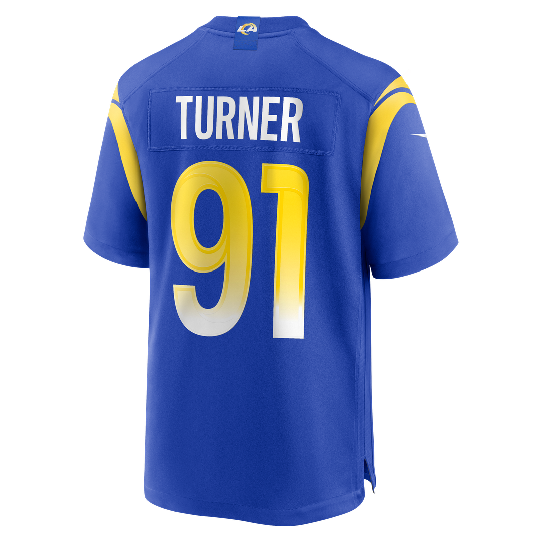 Kobie Turner Los Angeles Rams Nike Royal Home Game Jersey