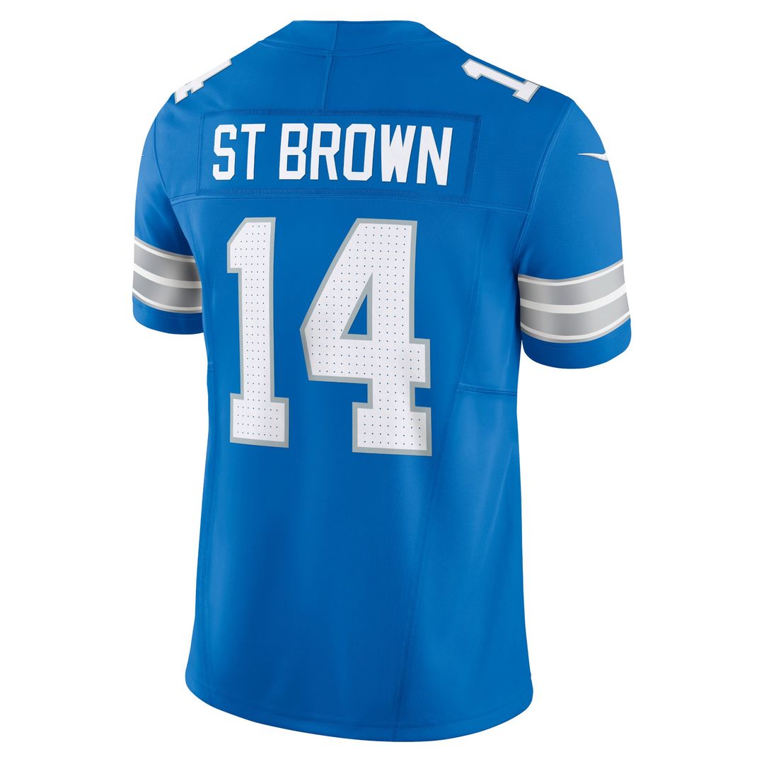 Amon-Ra St. Brown Detroit Lions Nike Black 2nd Alternate Vapor F.U.S.E. Limited Jersey
