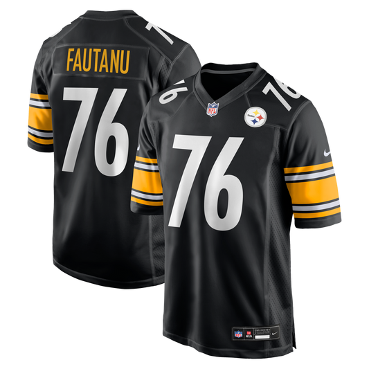 Troy Fautanu Pittsburgh Steelers Nike Black Player Game Jersey